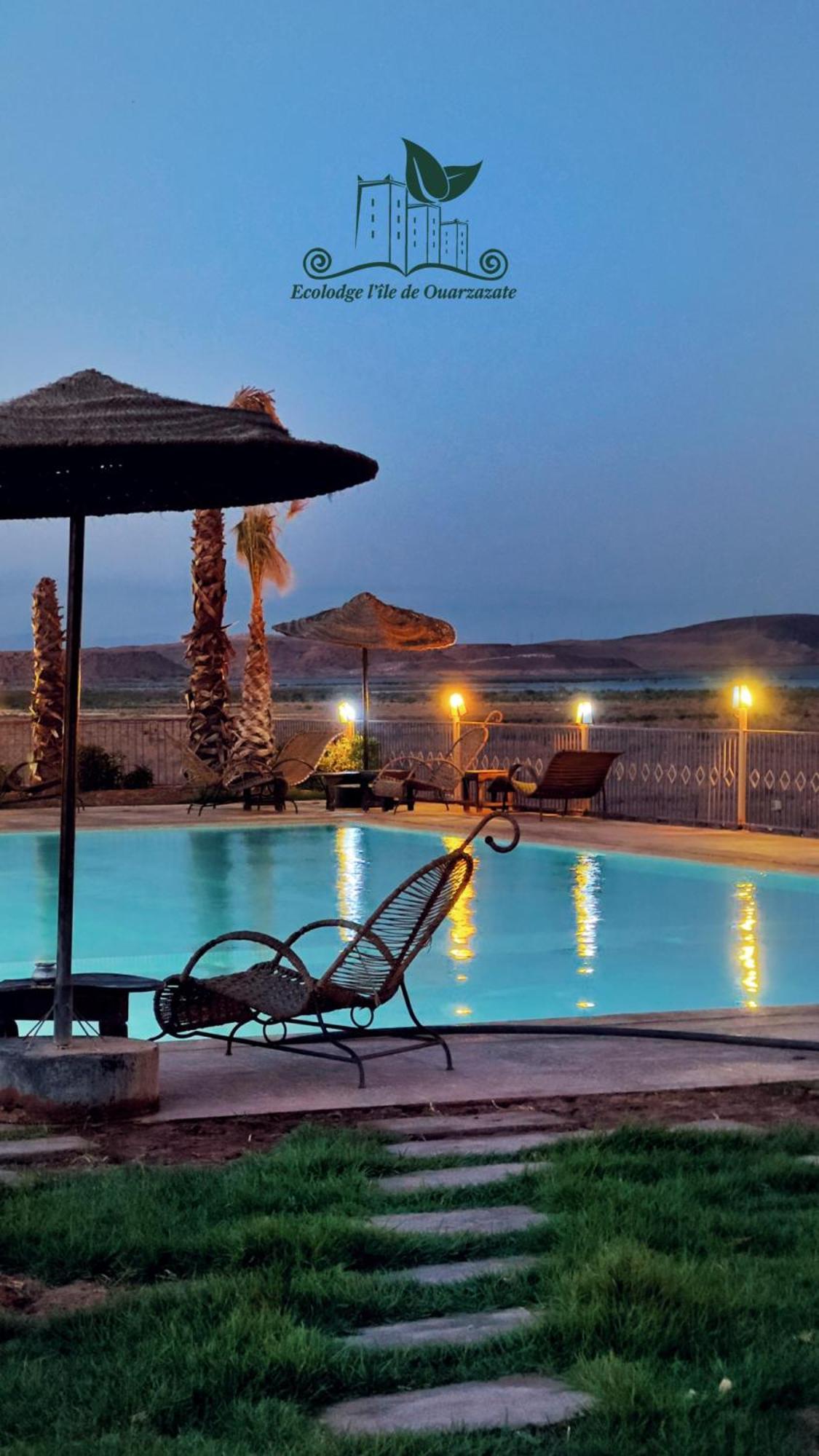 Ecolodge L'Ile De Ouarzazate Tarmigt Exterior photo
