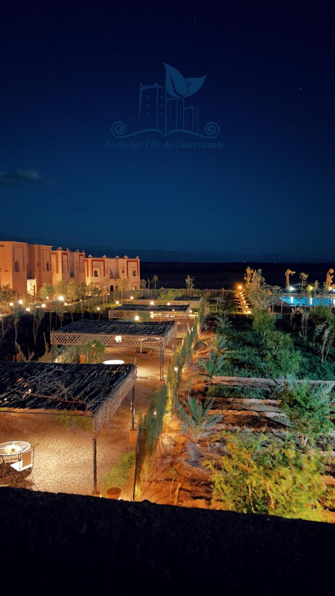 Ecolodge L'Ile De Ouarzazate Tarmigt Exterior photo